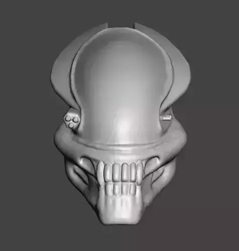 SERPENT PREDATOR BIO MASK HELMET  STL  HIGH-POLY 3D print model