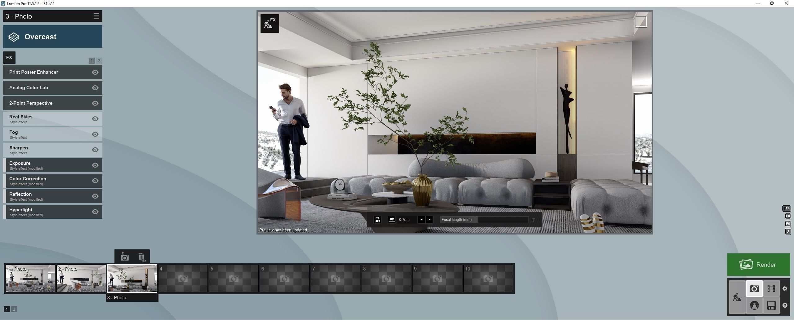 SCENE LUMION 11 5 AND ABOVE box house BY YOGA4ARCH 3D model_12