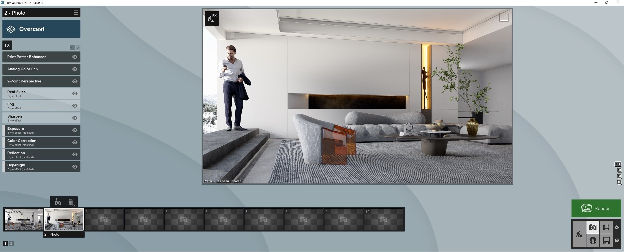 SCENE LUMION 11 5 AND ABOVE box house BY YOGA4ARCH 3D model_11