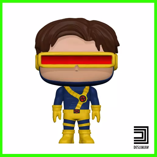CYCLOPS MARVEL X MEN FUNKO POP  3D print model_0