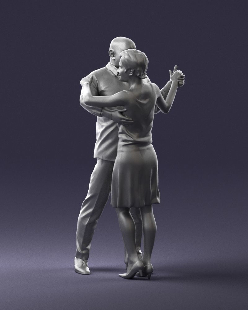 Man and woman dancing 0281 3D model_31