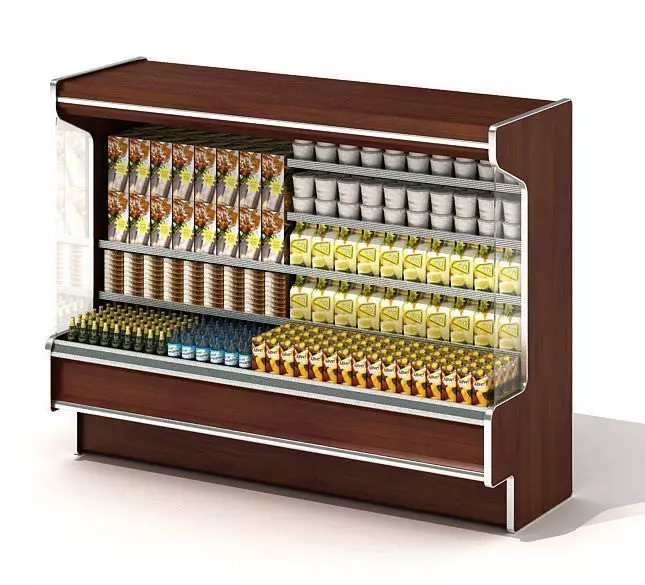 Cold Store Shelf 3D model | CGTrader