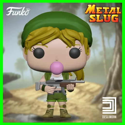 ERI METAL SLUG SNK FUNKO POP 3D print model_0