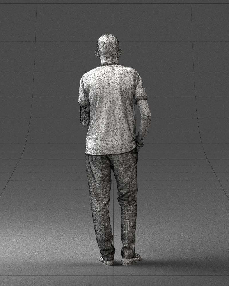 Man with macbook 0138 3D Print Ready 3D print model_20