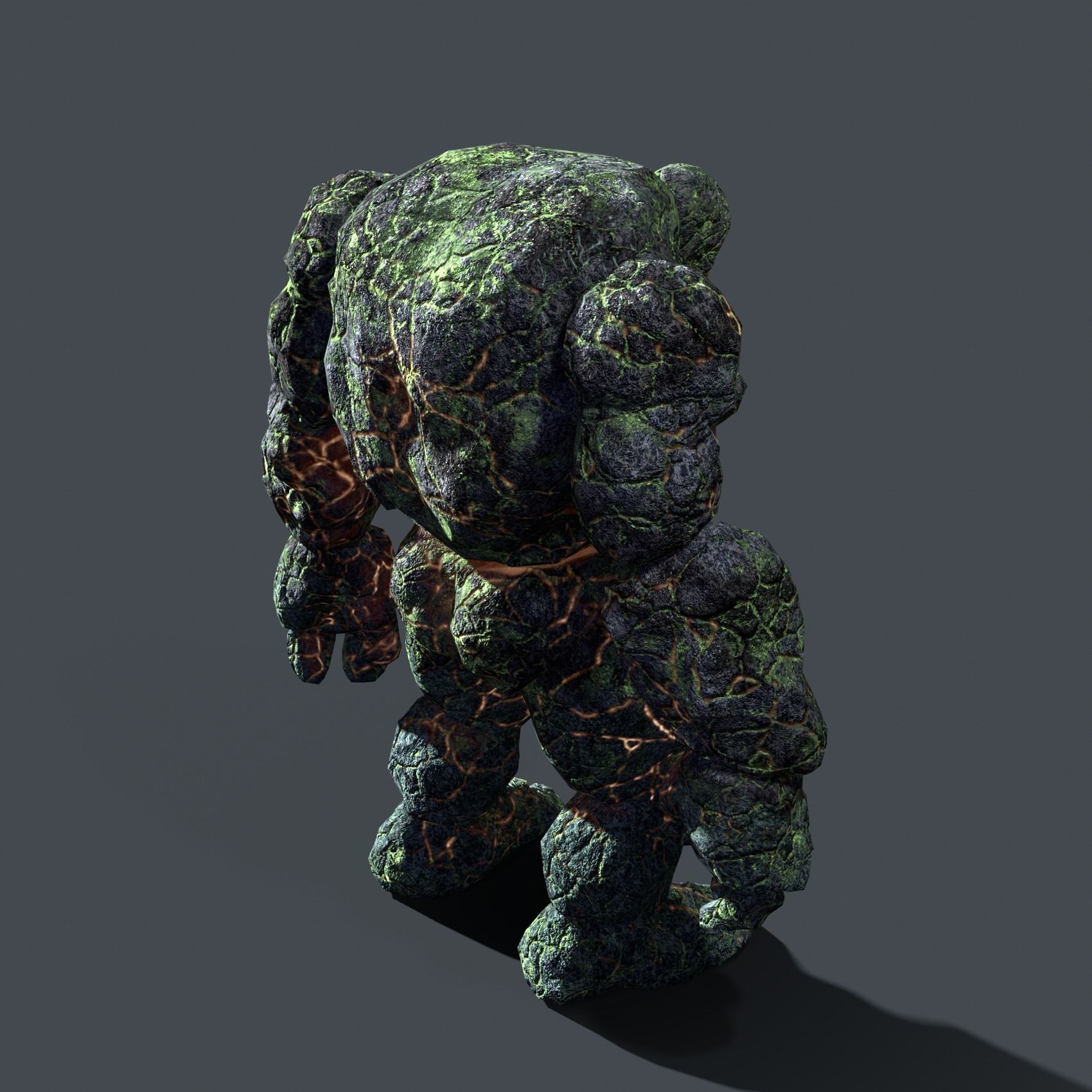 Golem Elemental - Mega Pack Low-poly 3D model_58