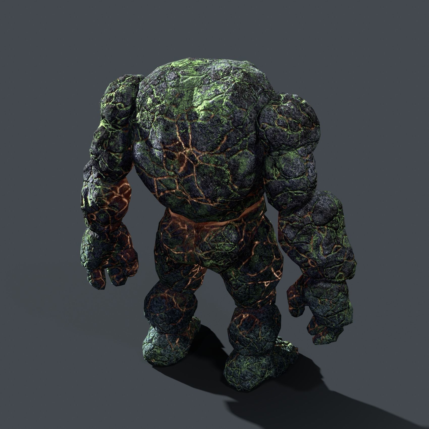 Golem Elemental - Mega Pack Low-poly 3D model_85
