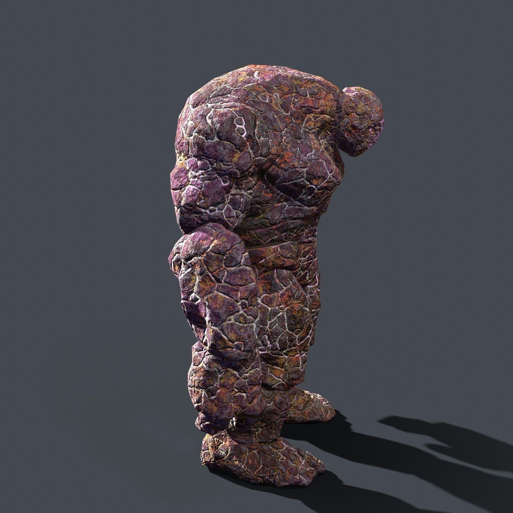 Golem Elemental - Mega Pack Low-poly 3D model_53