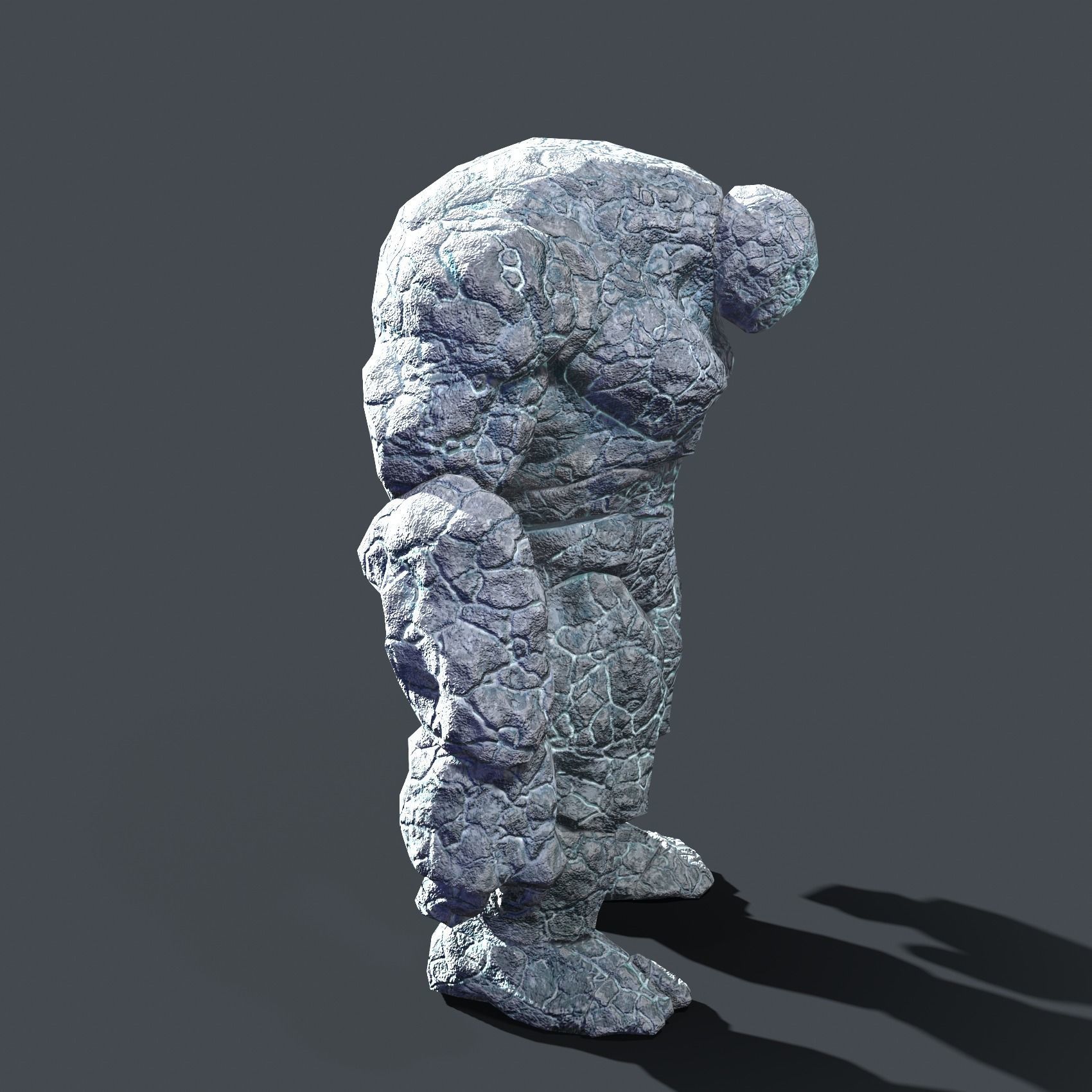 Golem Elemental - Mega Pack Low-poly 3D model_66