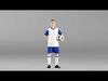 000314 Male Soccer Player with Ball 1114 3D model_1