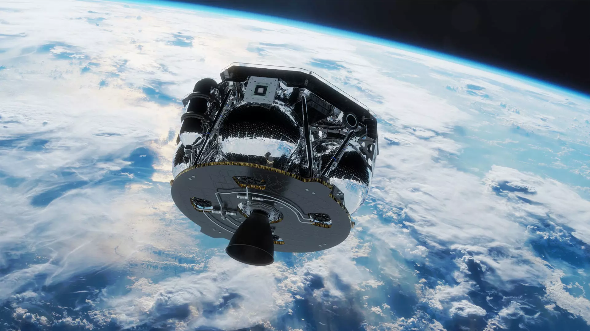 Rocket Lab Photon Satellite 3D model_0