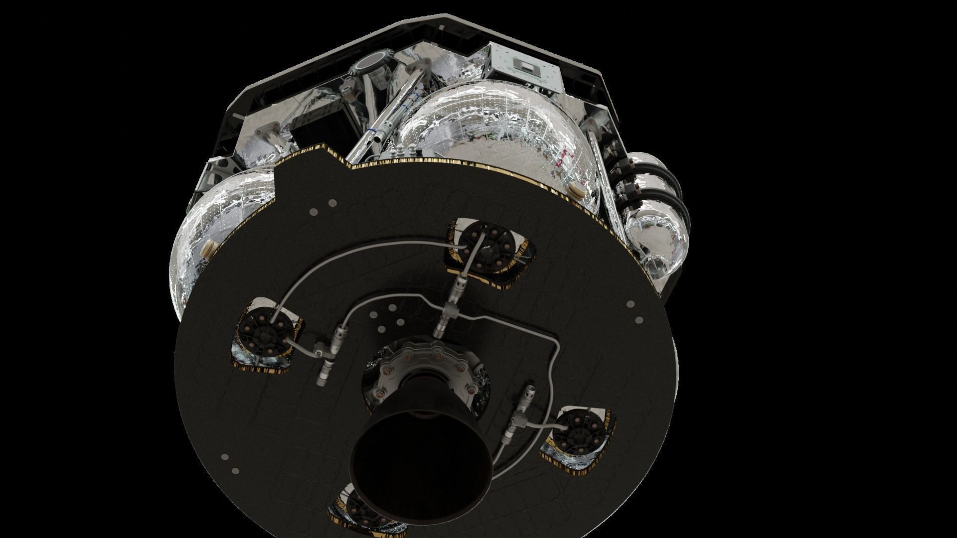 Rocket Lab Photon Satellite 3D model_4