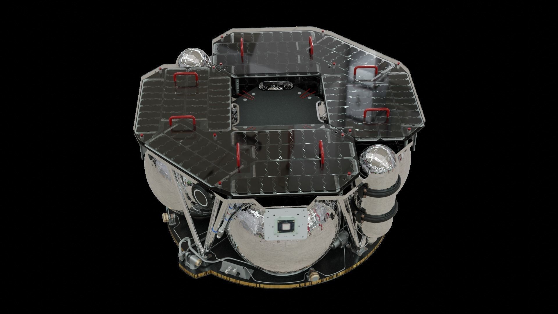 Rocket Lab Photon Satellite 3D model_1