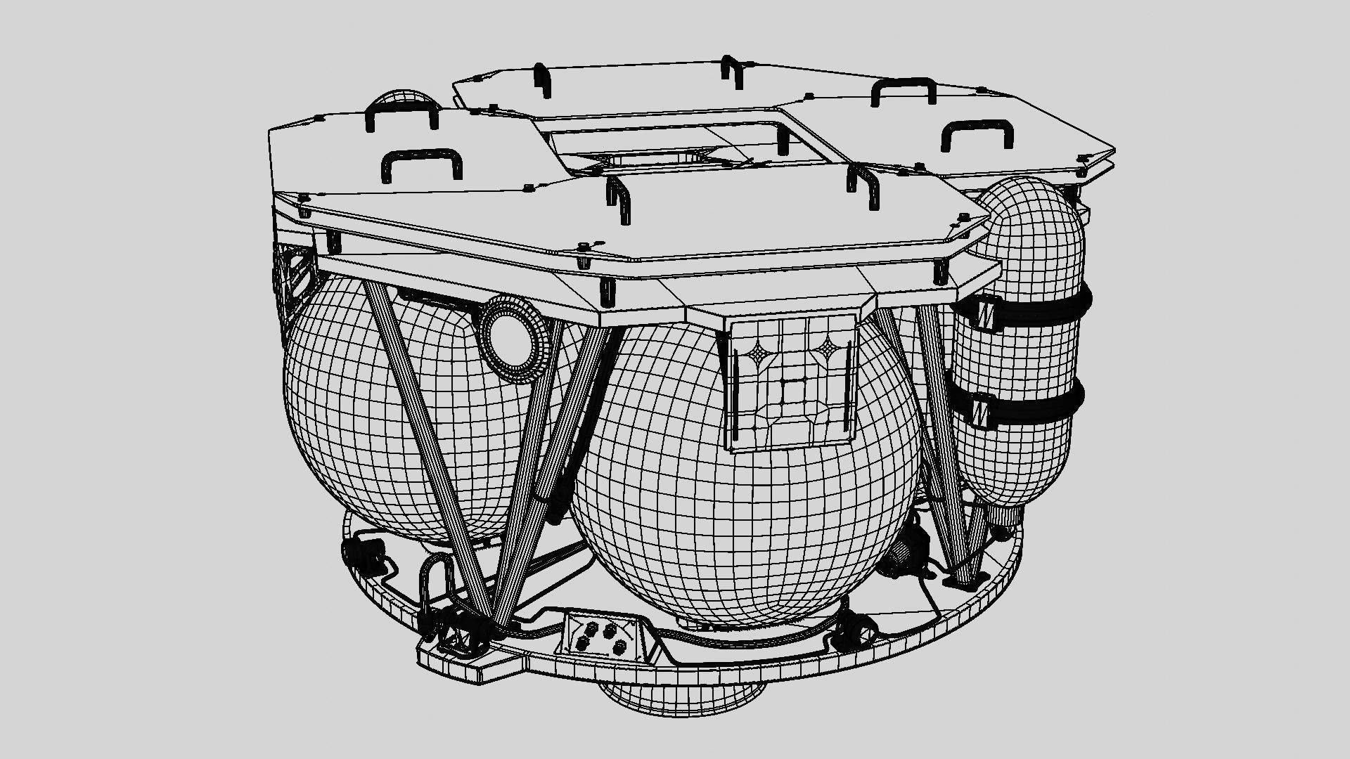Rocket Lab Photon Satellite 3D model_6