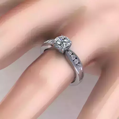 Cut Engagment Ring Jame 12