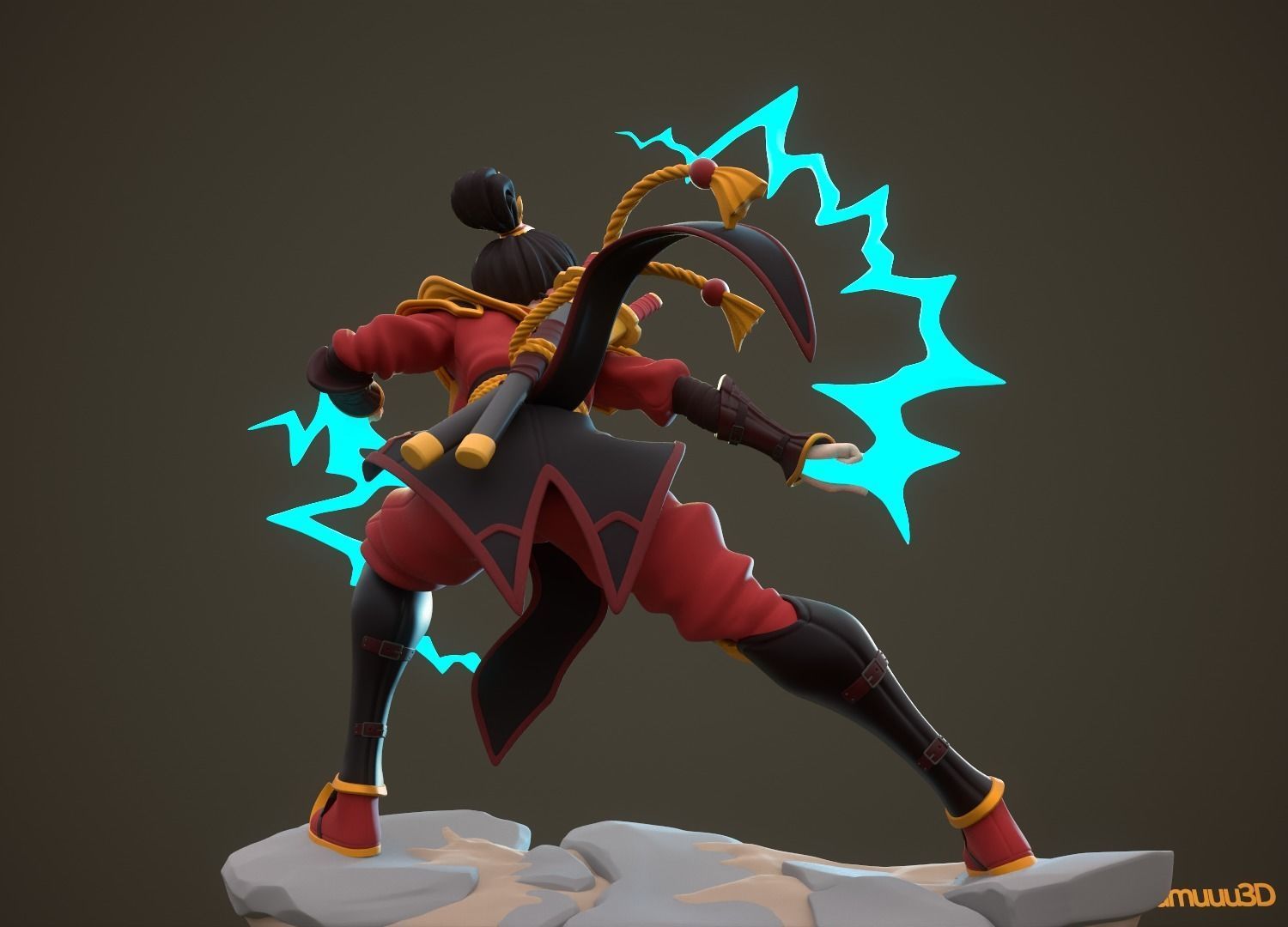 Azula Multi Versions SFW NSFW STL 3D Print Model 3D print model_4