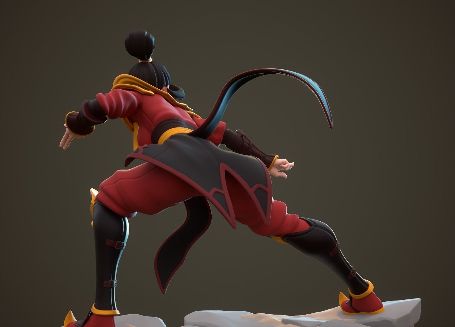 Azula Multi Versions SFW NSFW STL 3D Print Model 3D print model_8