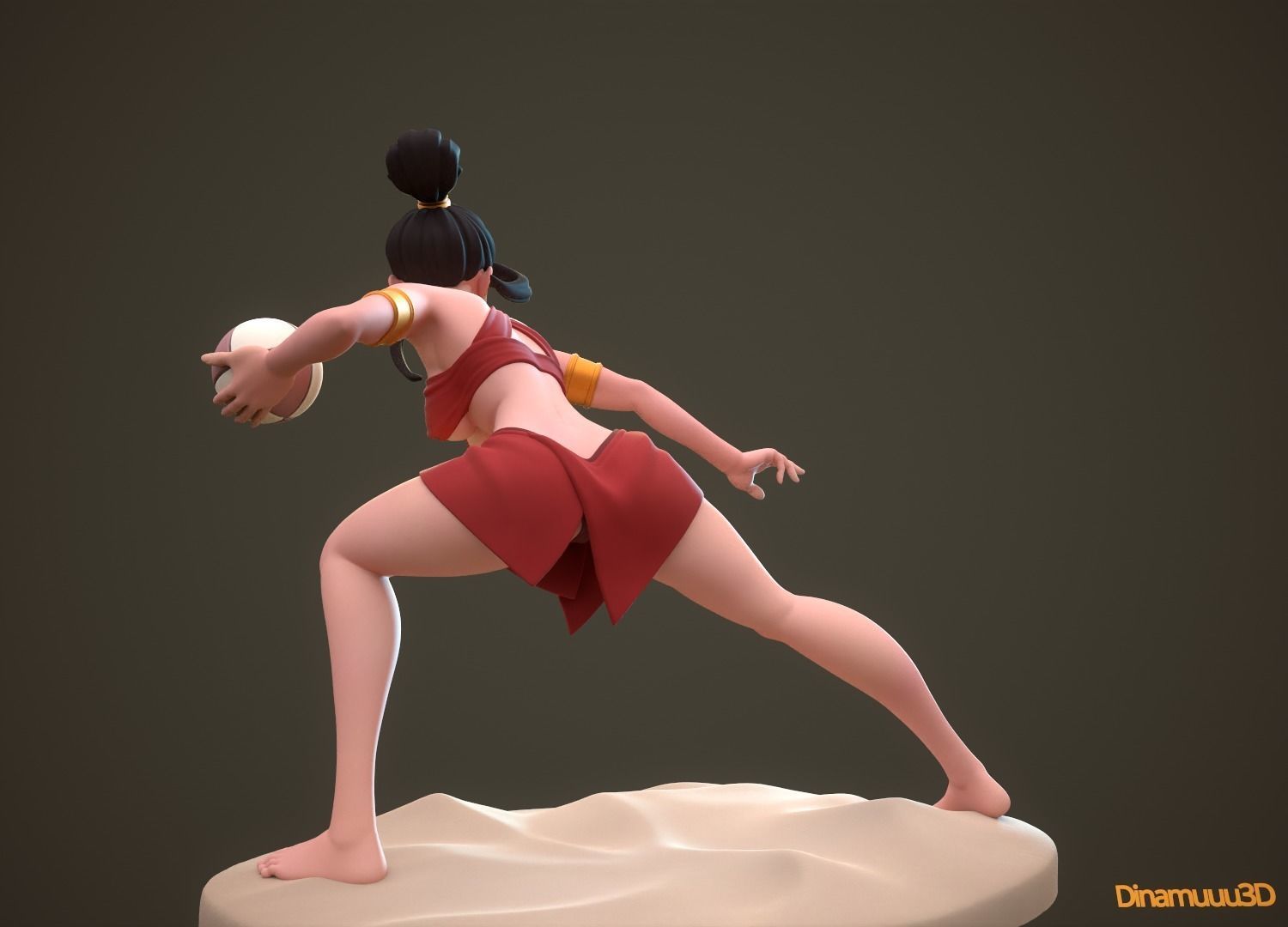 Azula Multi Versions SFW NSFW STL 3D Print Model 3D print model_6
