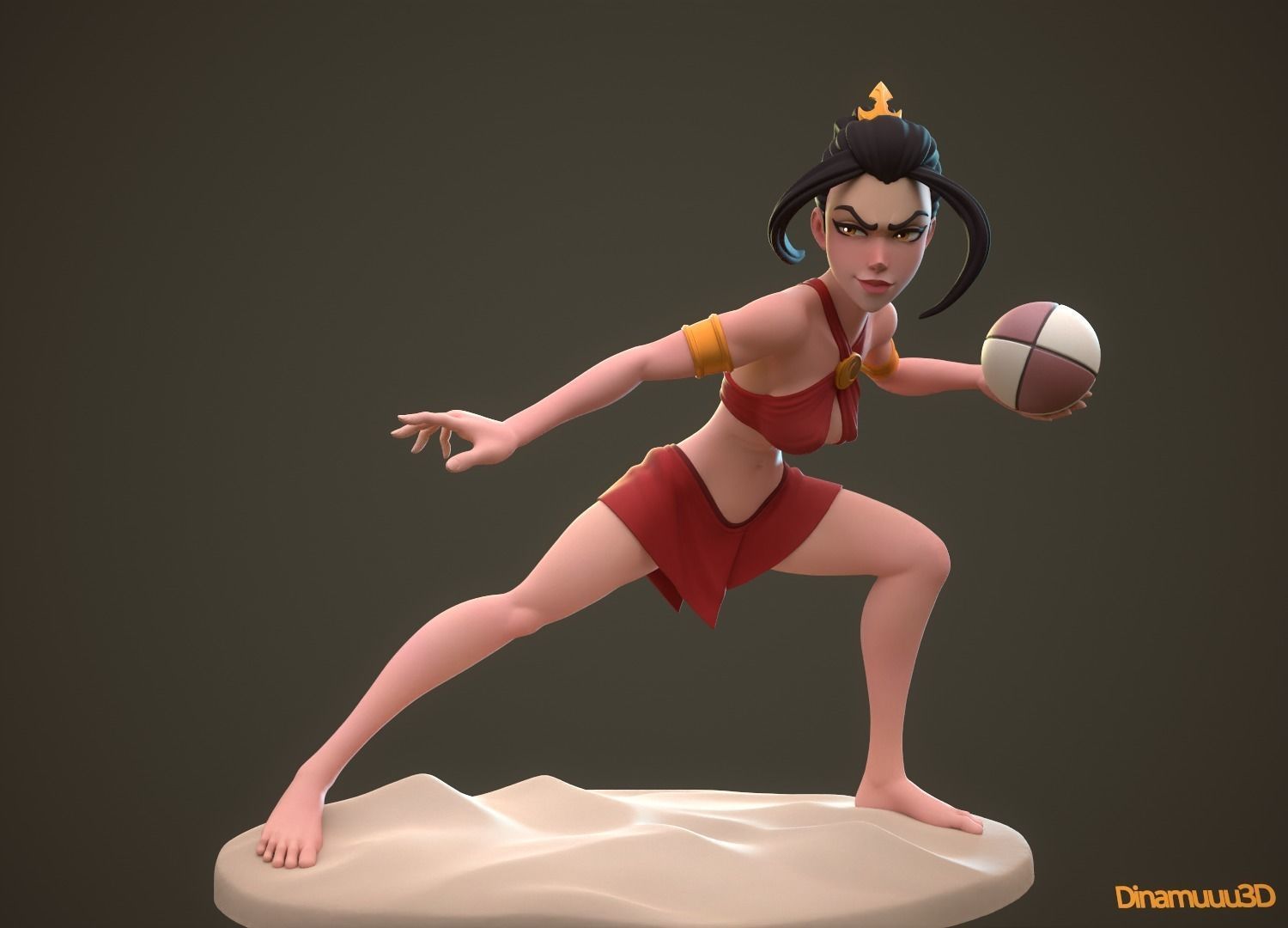 Azula Multi Versions SFW NSFW STL 3D Print Model 3D print model_5