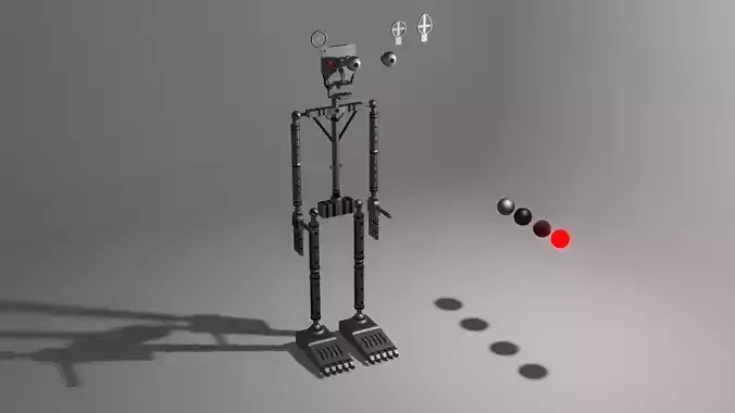 EndoSkeleton lego skeleton 3D model
