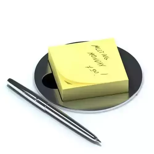 Note Pad Set And Pen