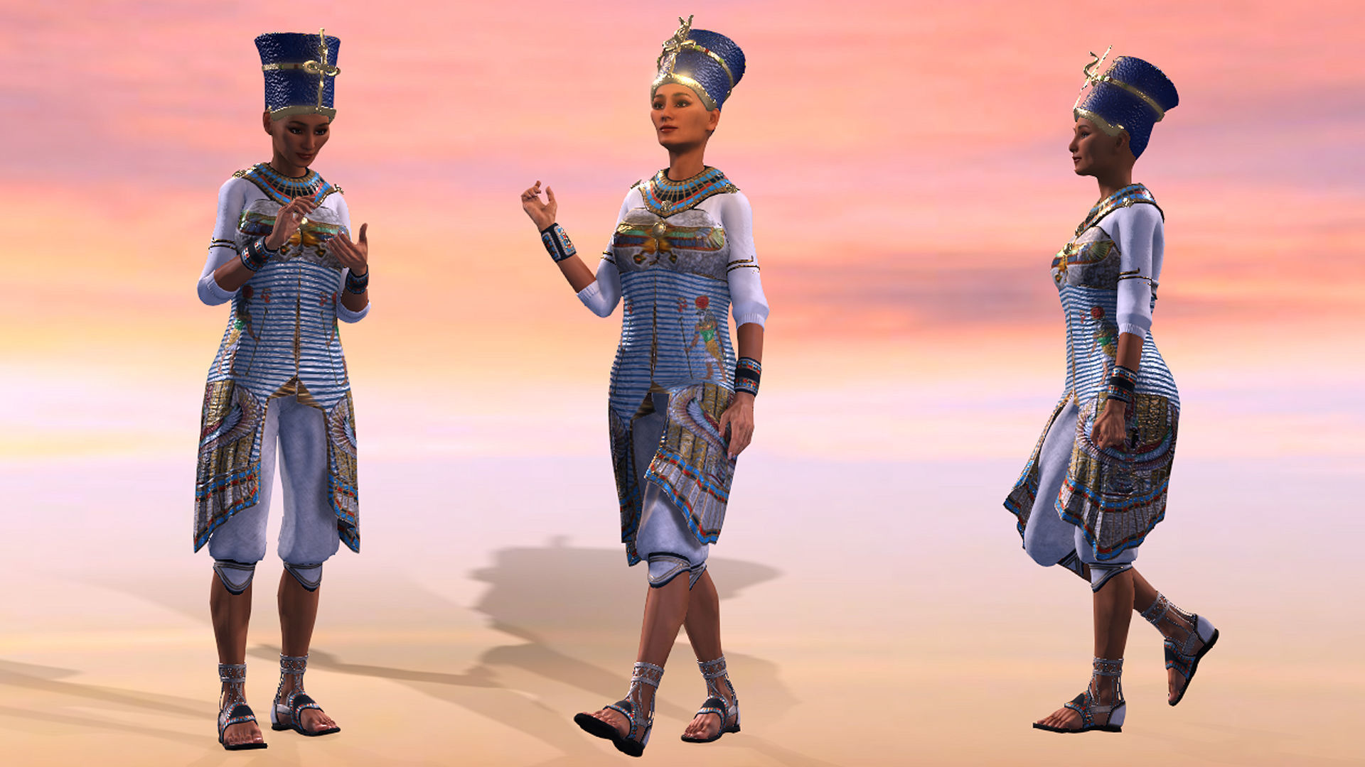  Nivertity High quality character full Rigged and Animated 3D model_4