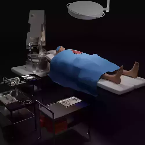 Medisine operation room 3D model