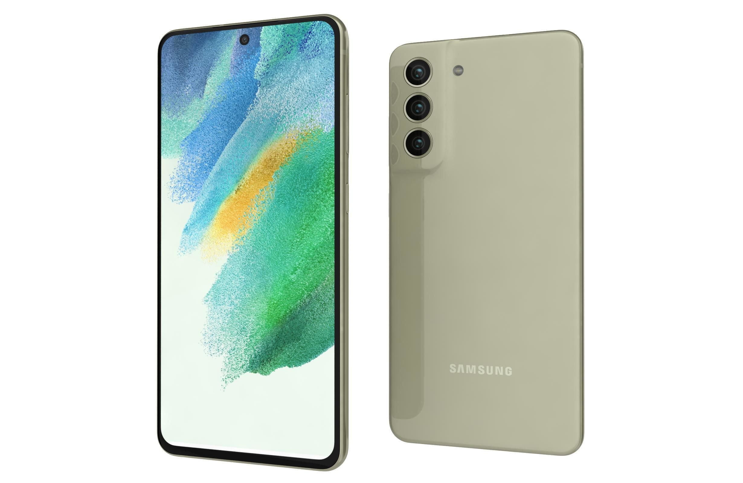 Samsung Galaxy S21 FE 5G All Colors 3D model_43