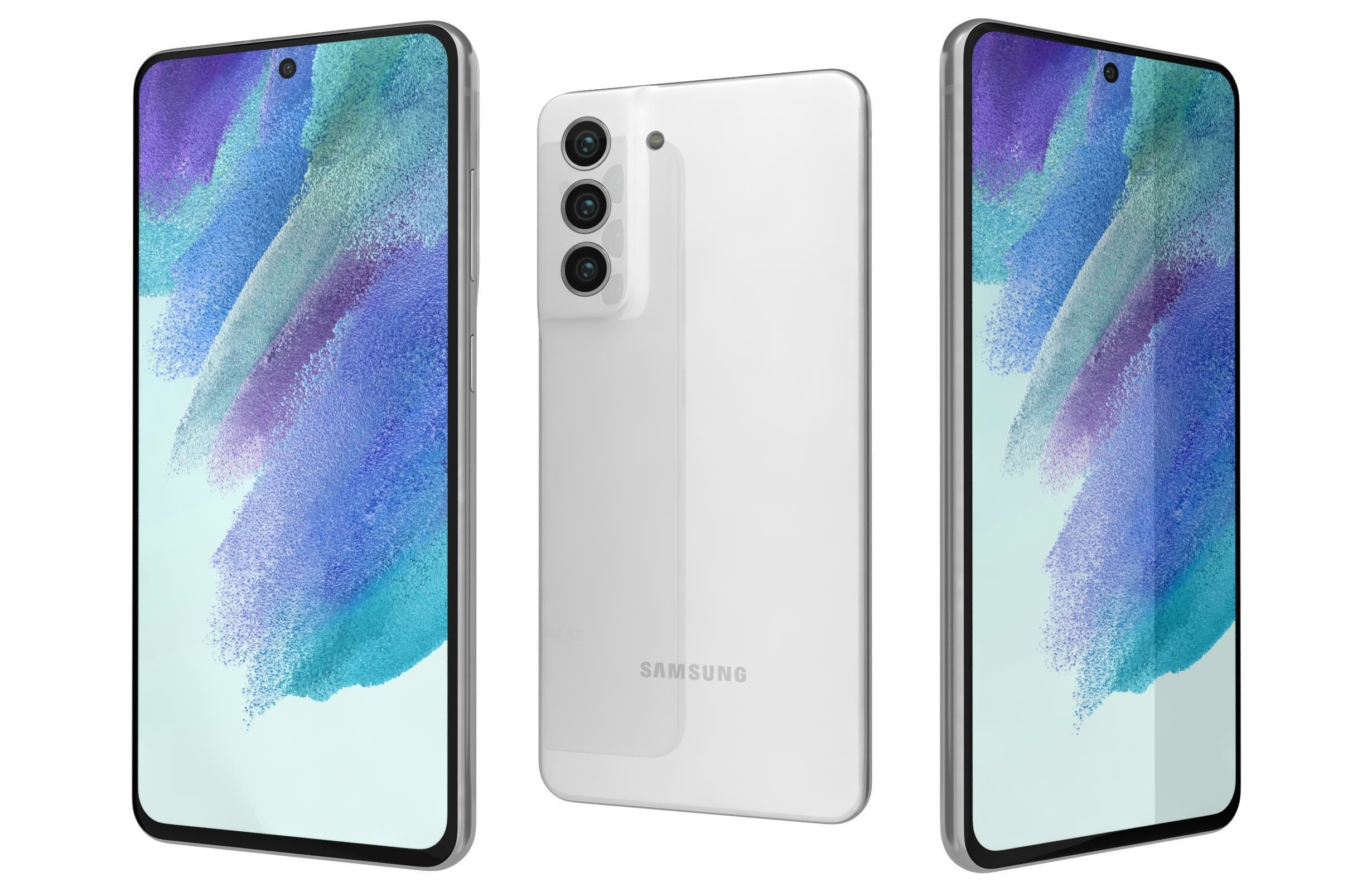 Samsung Galaxy S21 FE 5G All Colors 3D model_3