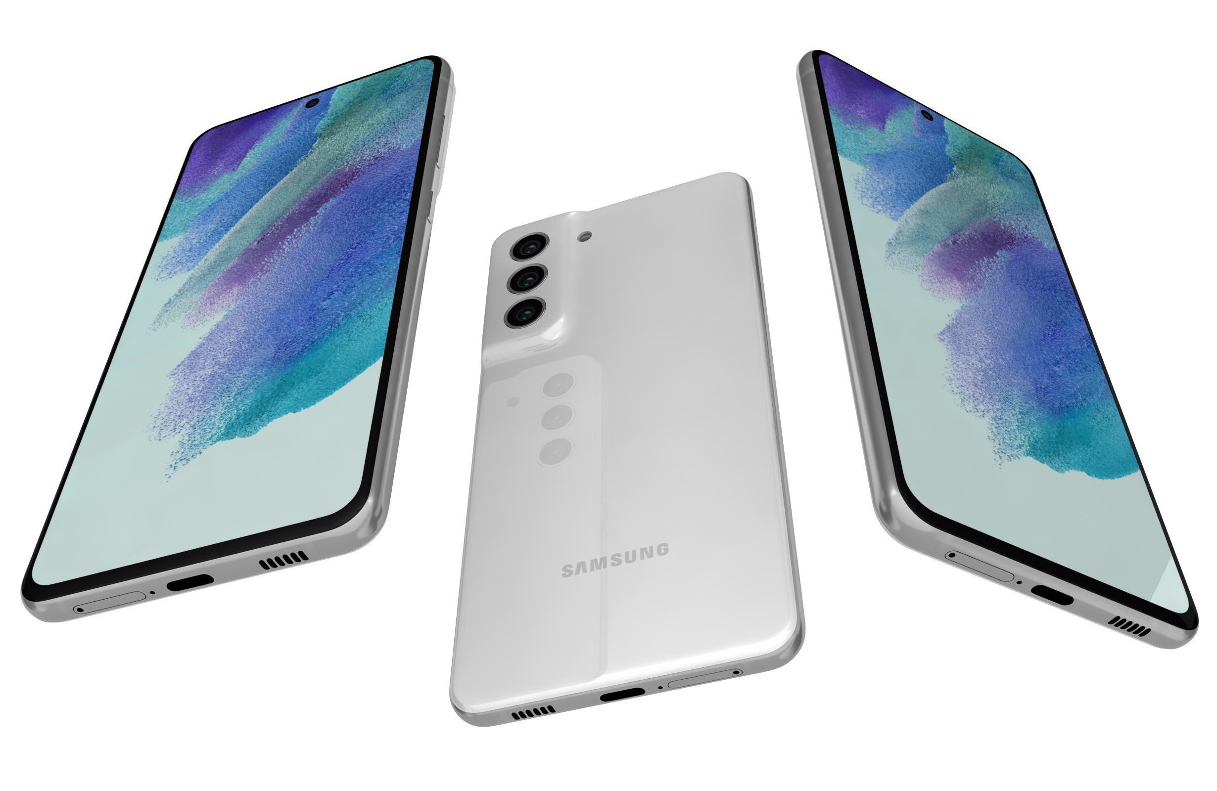 Samsung Galaxy S21 FE 5G All Colors 3D model_21