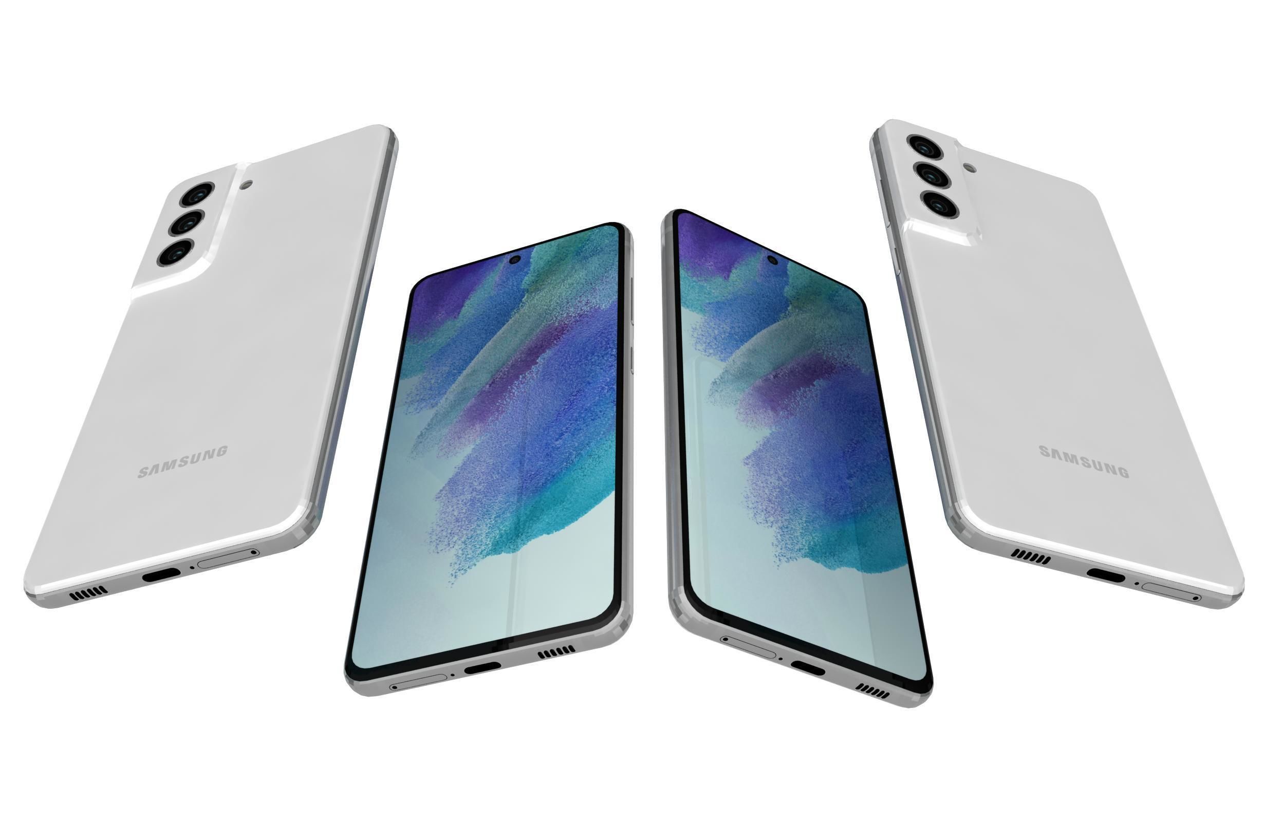 Samsung Galaxy S21 FE 5G All Colors 3D model_38