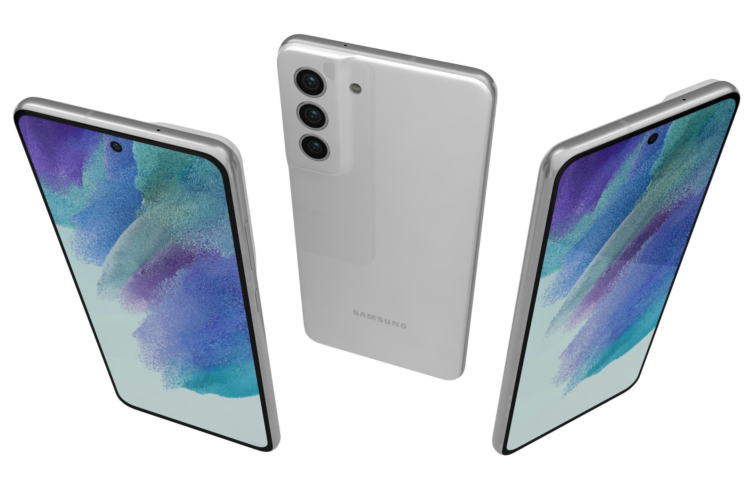Samsung Galaxy S21 FE 5G All Colors 3D model_17