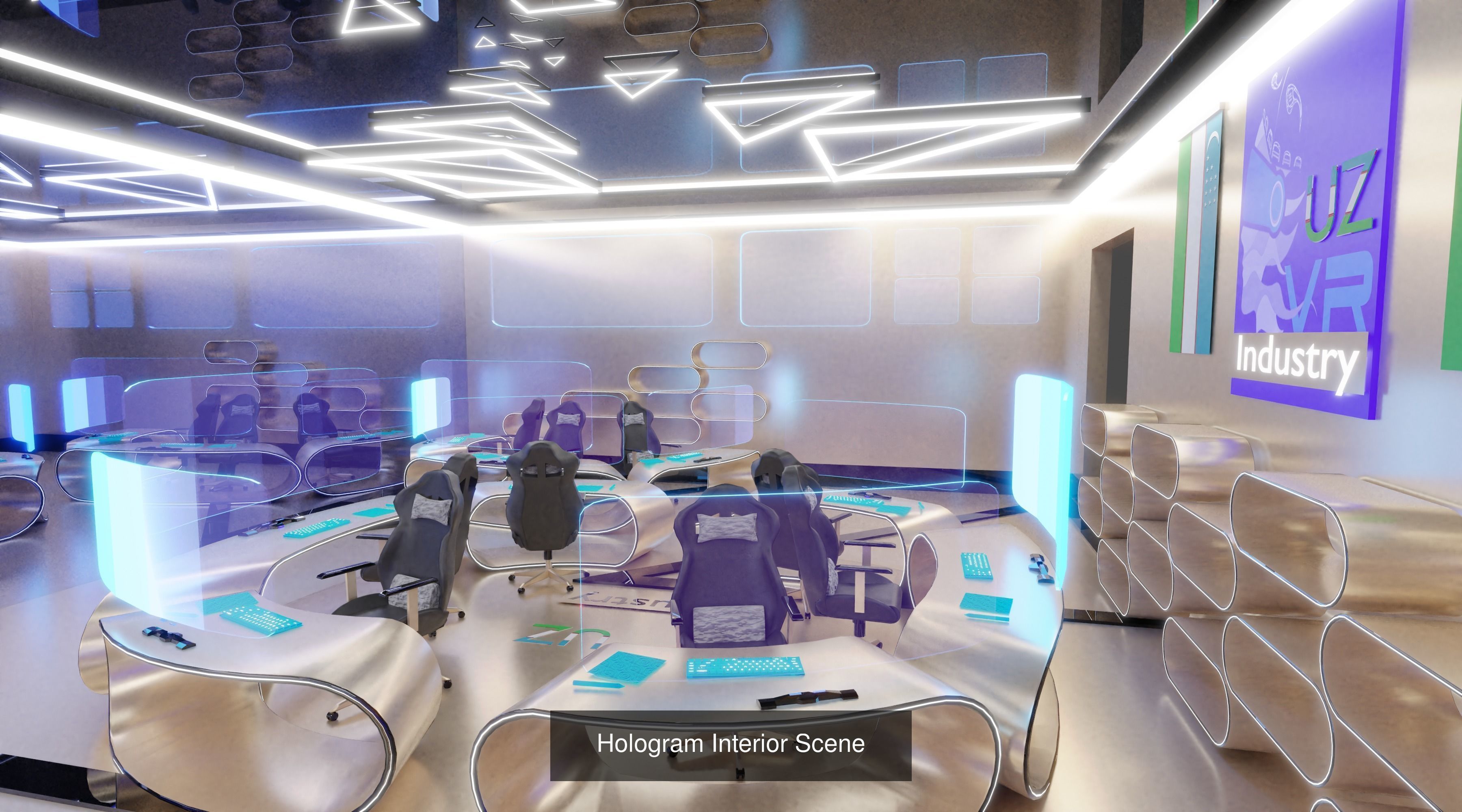 Interior scens Pack 3D Model Collection_3