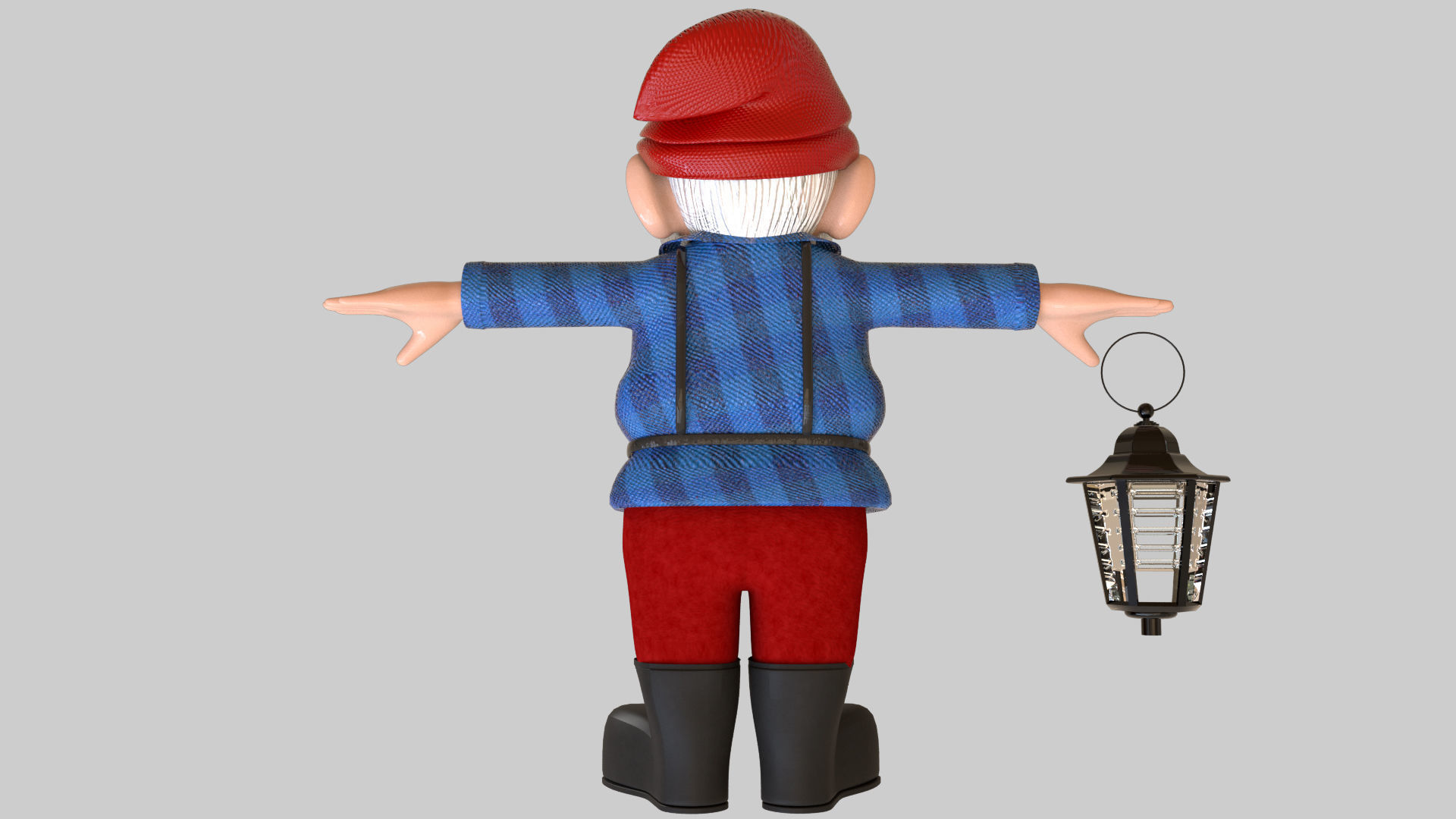 GNOME CHARACTER 3D model_2