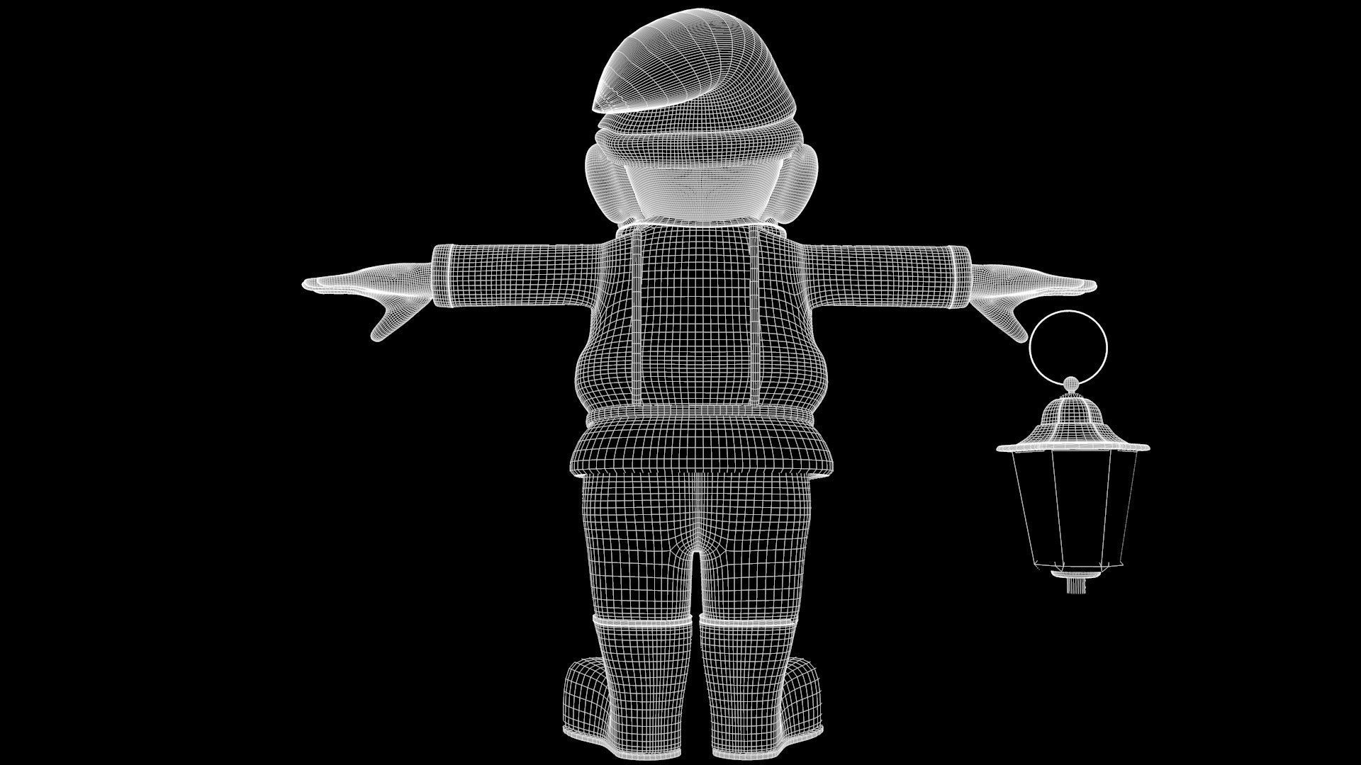 GNOME CHARACTER 3D model_11