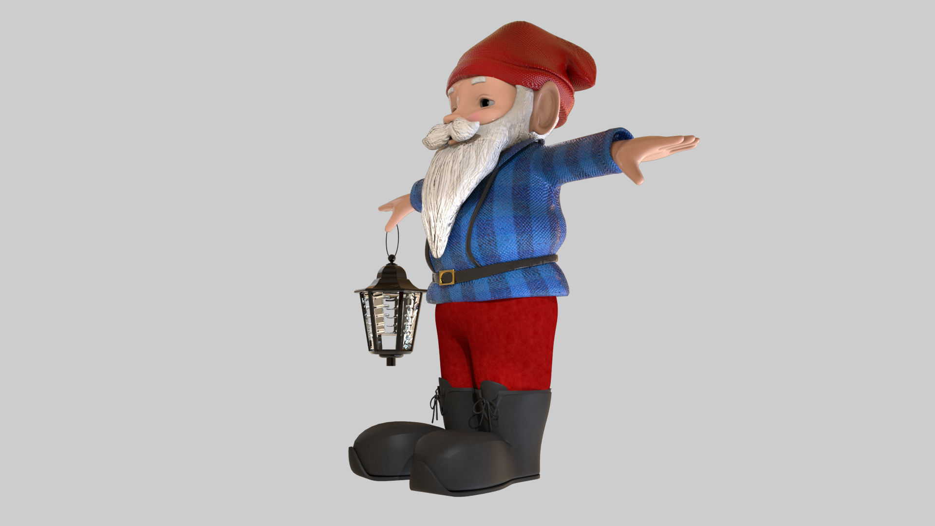 GNOME CHARACTER 3D model_1