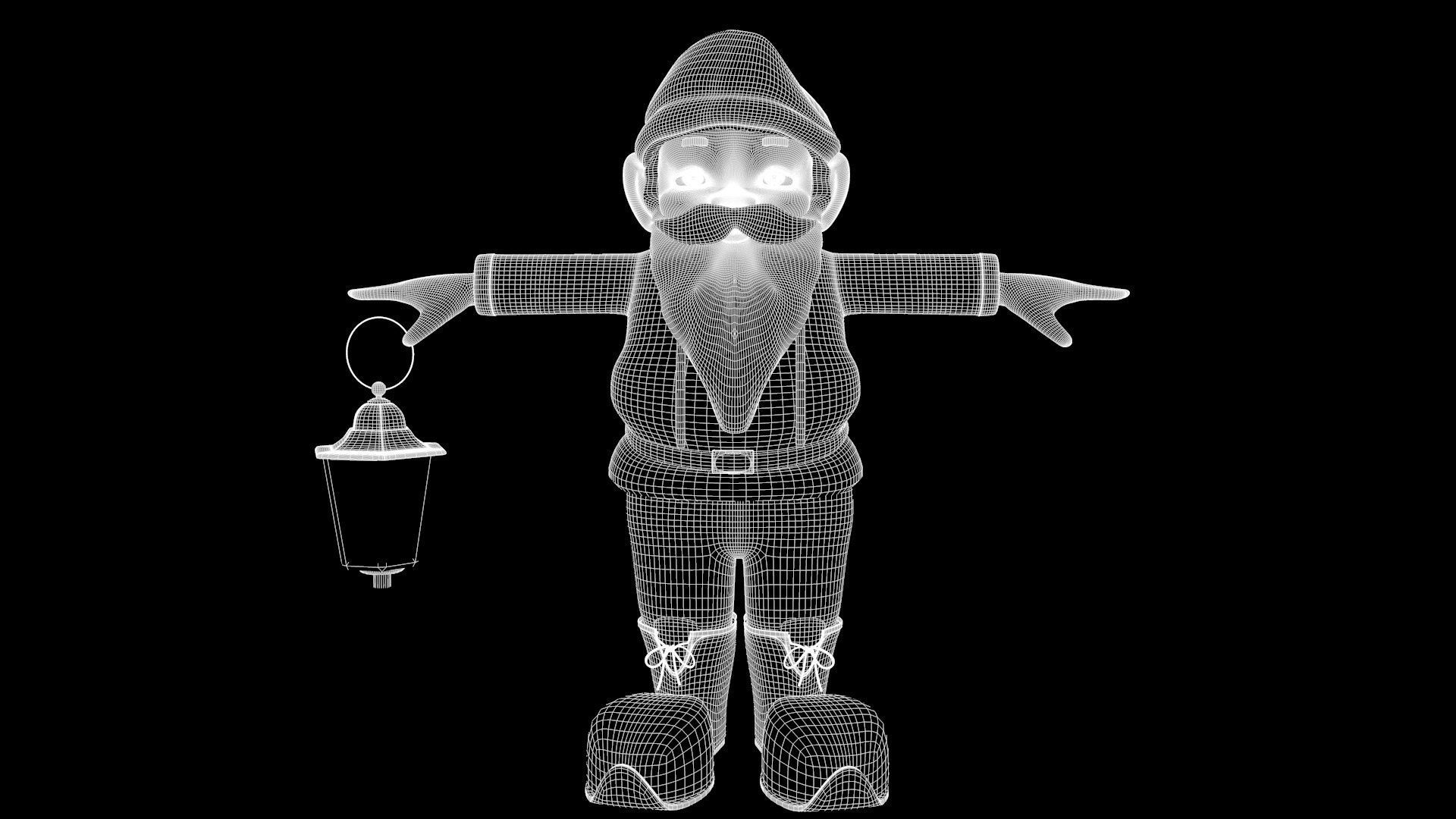 GNOME CHARACTER 3D model_8