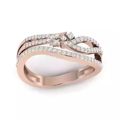 solitaire Engagement Rings 3dm stl render