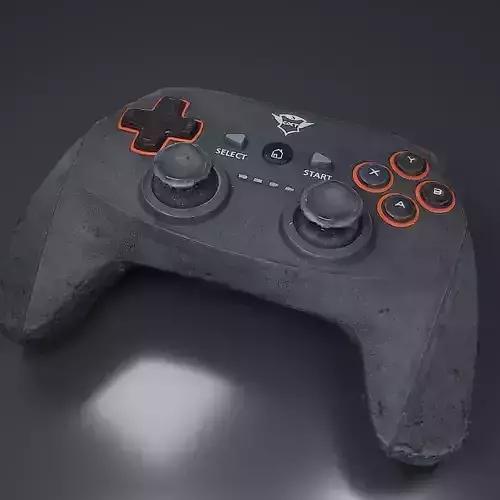 3d Scanned wireless gamepad