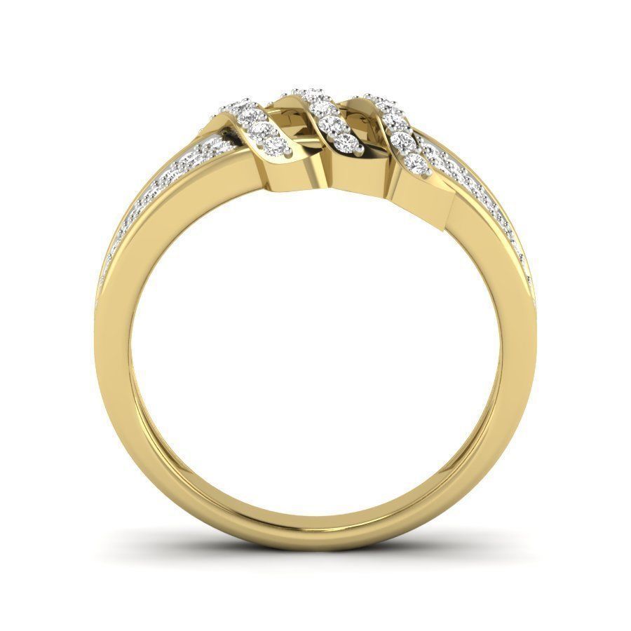 Engagement Ring 3dm stl render detail 3D print model_3