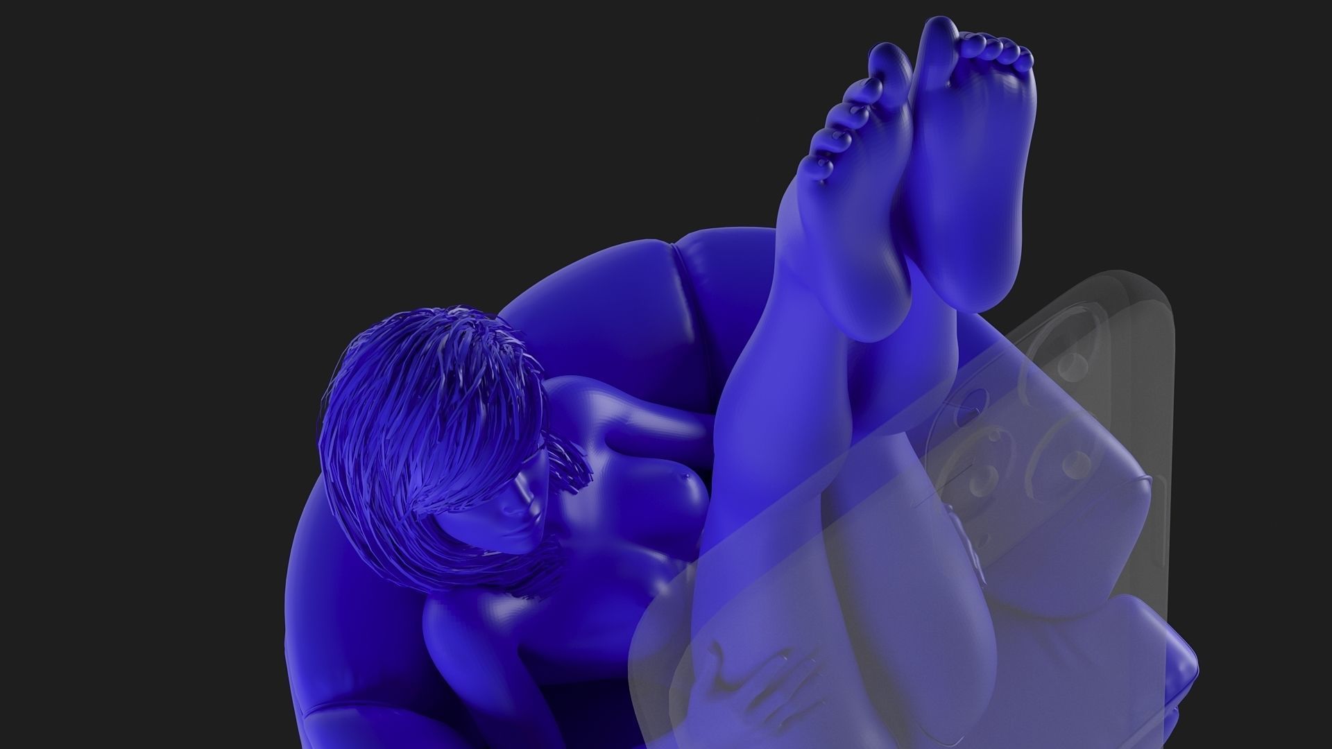 Phone holder  3D print model_10