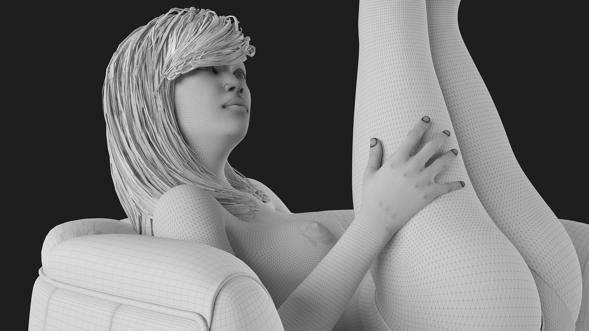 Phone holder  3D print model_15