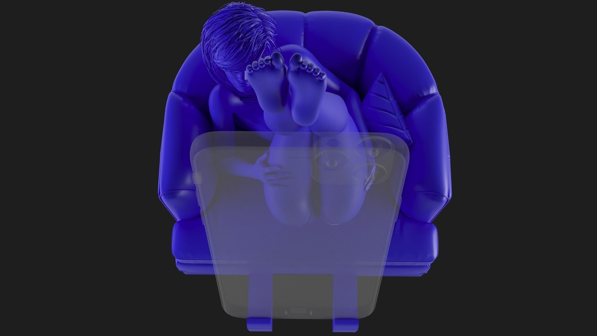 Phone holder  3D print model_12