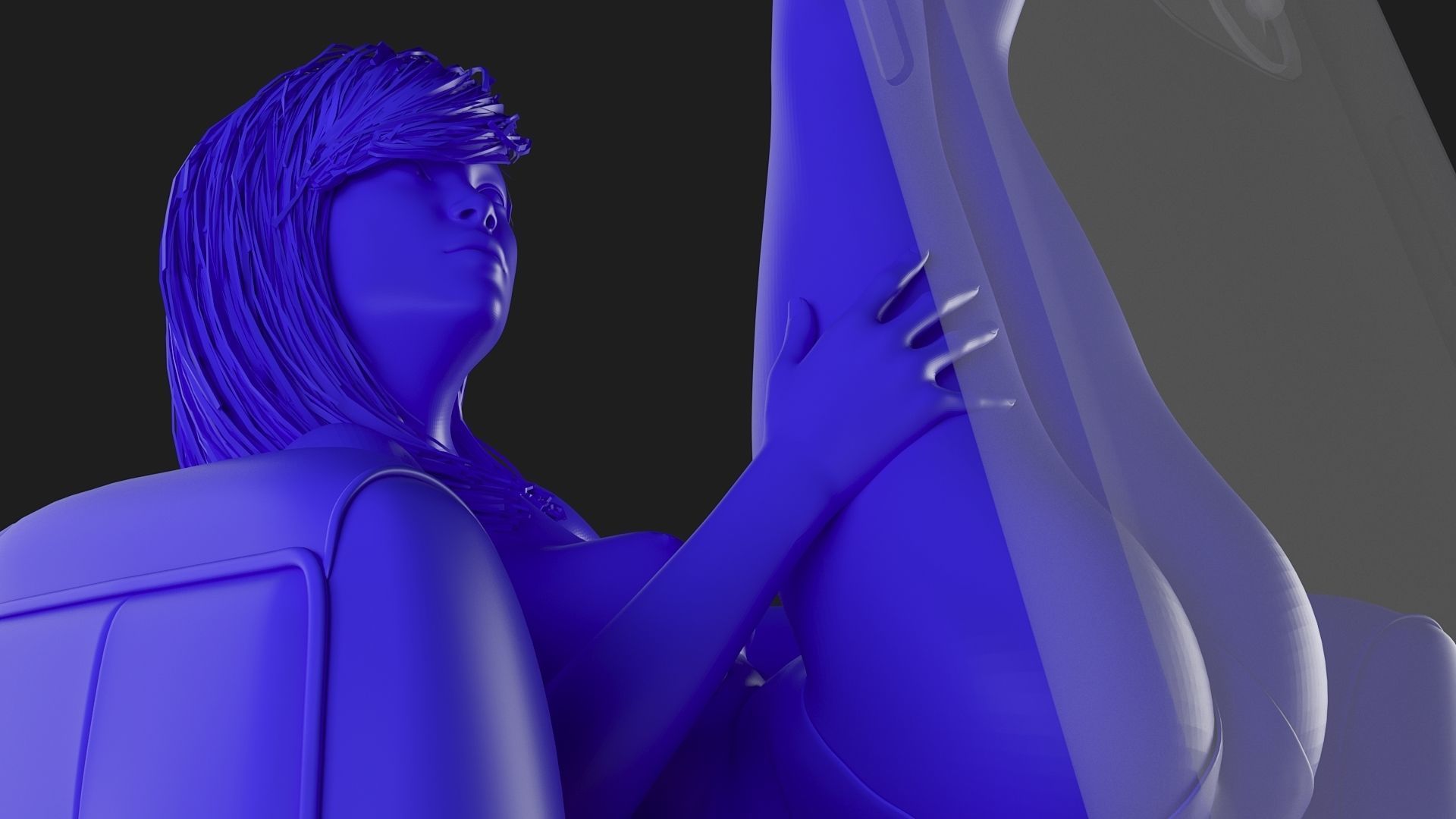 Phone holder  3D print model_3