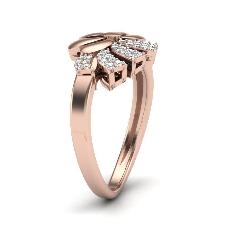 Engagement Ring 3dm stl render detail 3D print model_11