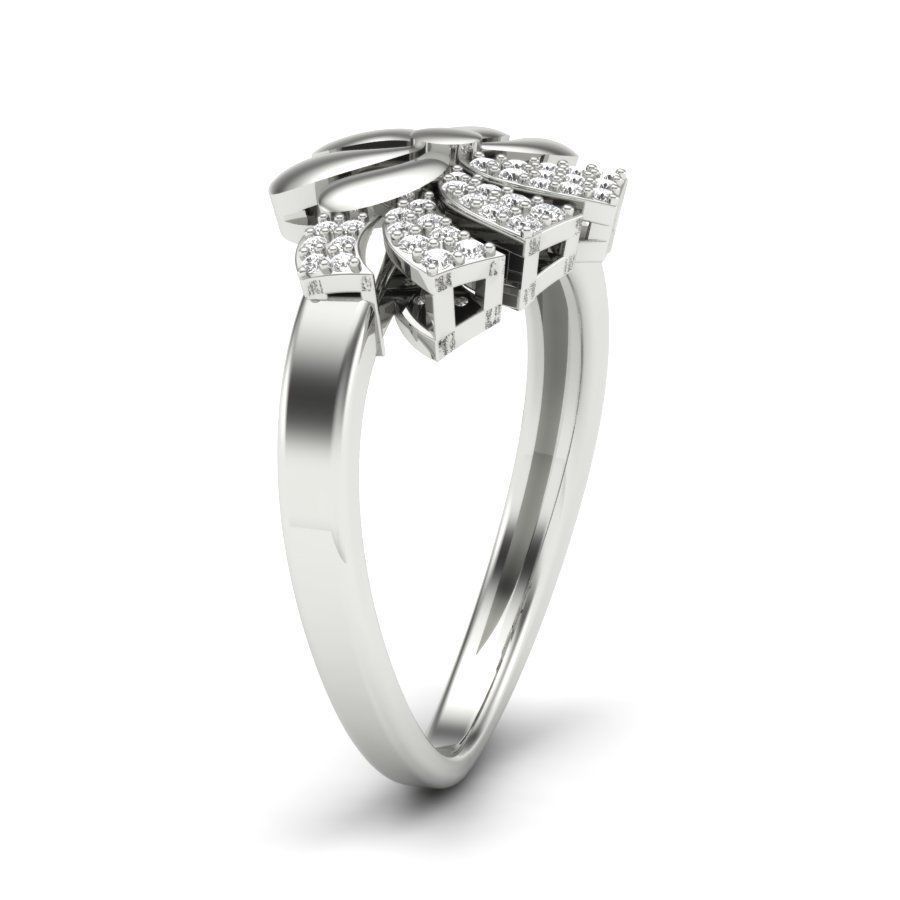 Engagement Ring 3dm stl render detail 3D print model_7