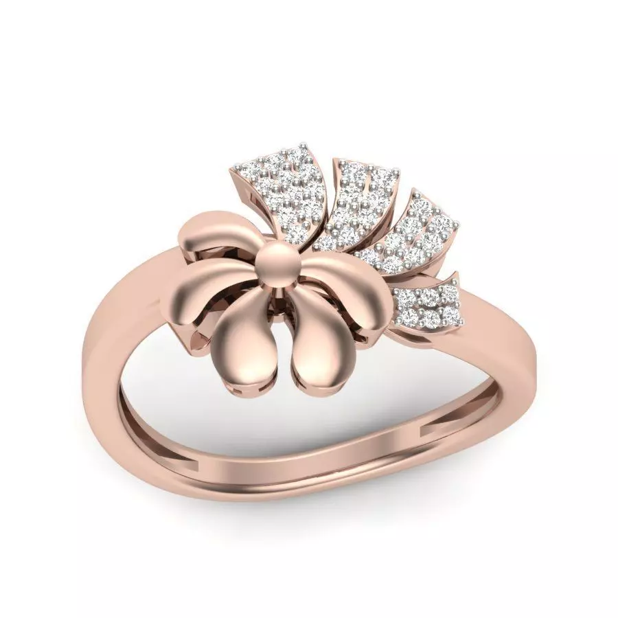 Engagement Ring 3dm stl render detail 3D print model_0