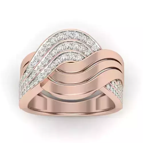 Engagement Ring 3dm stl render detail