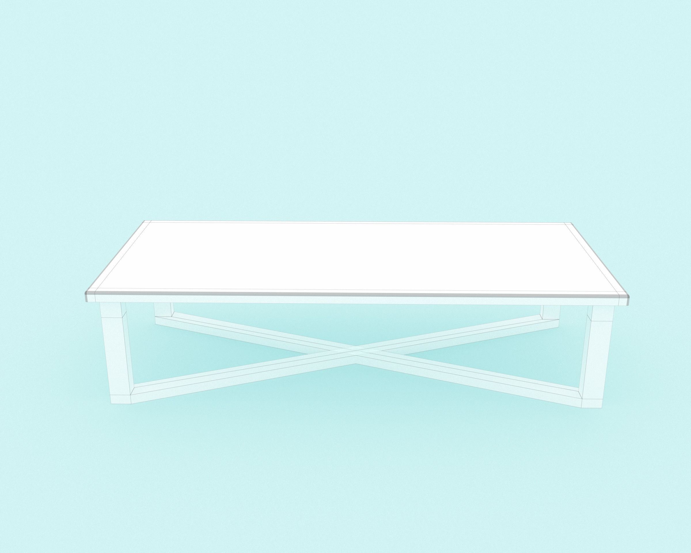 Writing Desk 3D model_10