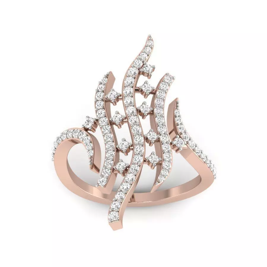 Signet Ring 3dm stl render detail 3D print model_0