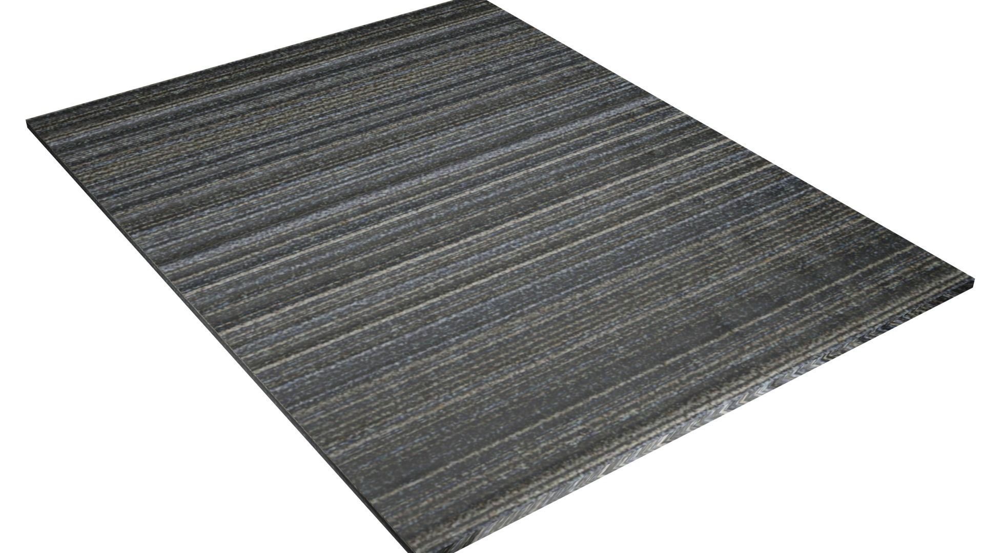 Grey Home Carpet Free low-poly 3D model_3